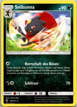 Snibunna Exemplar 1,25 €