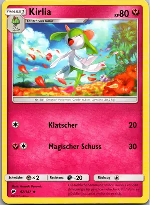 Kirlia Exemplar 1,25 €