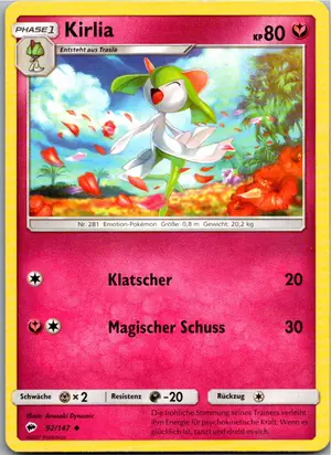 Kirlia Exemplar 1,25 €