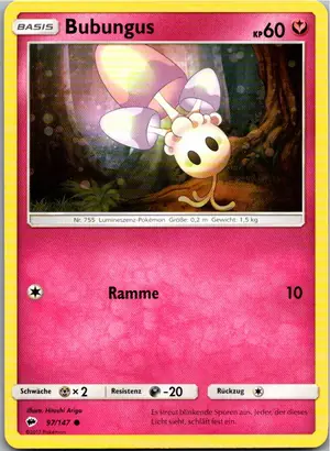 Bubungus Exemplar 1,25 €
