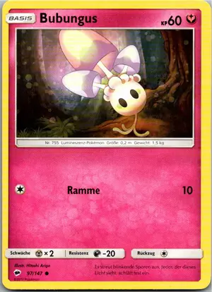 Bubungus Exemplar 1,25 €