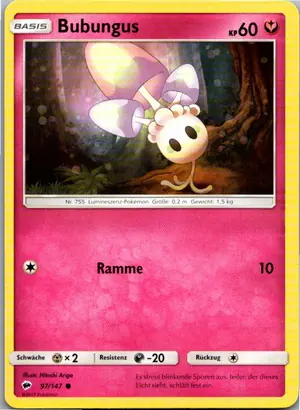 Bubungus Exemplar 1,25 €