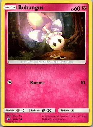Bubungus Exemplar 1,25 €