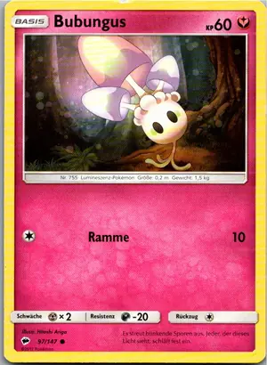 Bubungus Exemplar 1,25 €