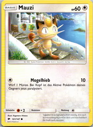 Mauzi Exemplar 1,25 €