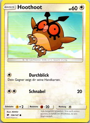 Hoothoot Exemplar 1,25 €