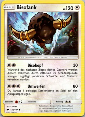 Bisofank Exemplar 1,25 €