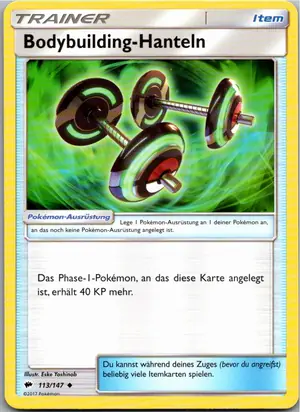 Bodybuilding-Hanteln Exemplar 1,95 €