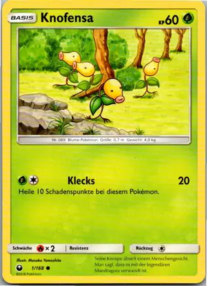 Knofensa Exemplar 1,25 €