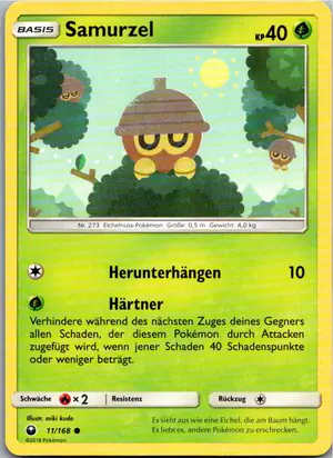 Samurzel Exemplar 1,25 €