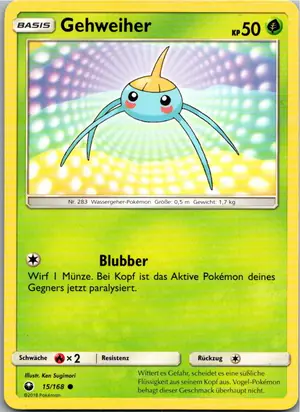 Gehweiher Exemplar 1,25 €
