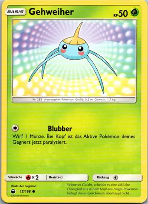 Gehweiher Exemplar 1,25 €