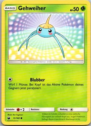 Gehweiher Exemplar 1,25 €