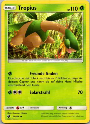 Tropius Exemplar 1,25 €