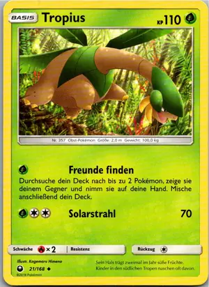 Tropius Exemplar 1,25 €