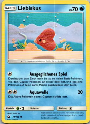 Liebiskus Exemplar 1,25 €