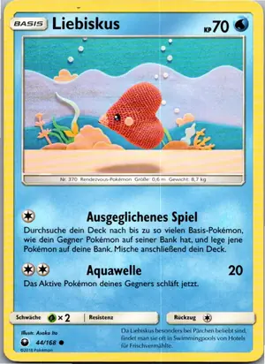 Liebiskus Exemplar 1,25 €