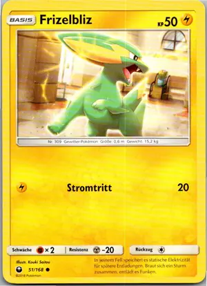 Pokémon-Karte Frizelbliz 51/168 Sturm Am Firmament