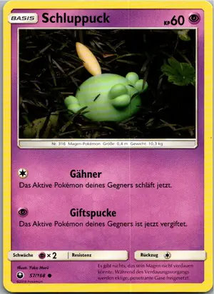 Schluppuck Exemplar 1,25 €