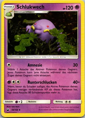 Schlukwech Exemplar 1,95 €