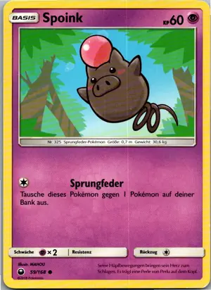 Spoink Exemplar 1,25 €