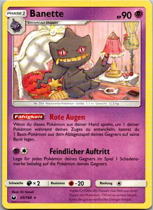 Banette Exemplar 1,25 €