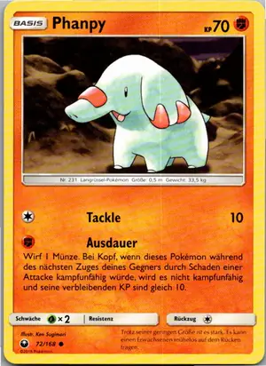 Phanpy Exemplar 1,25 €