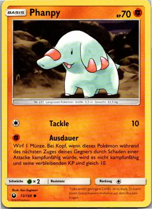 Phanpy Exemplar 1,25 €