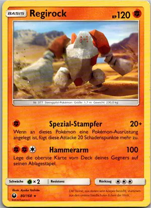 Regirock Exemplar 2,95 €