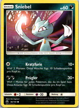 Sniebel Exemplar 1,25 €