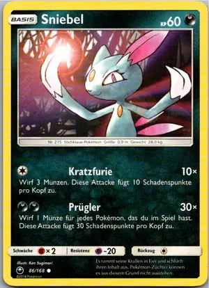 Sniebel Exemplar 1,25 €