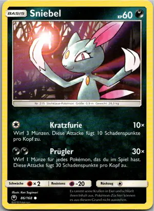 Sniebel Exemplar 1,25 €