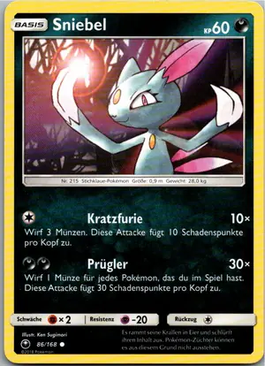Sniebel Exemplar 1,25 €