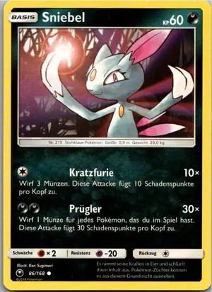 Sniebel Exemplar 1,25 €