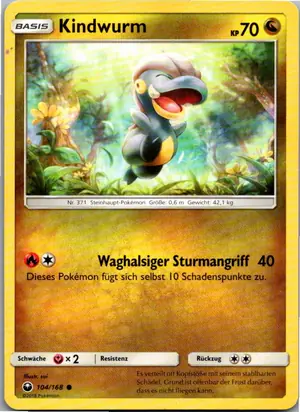 Kindwurm Exemplar 1,25 €
