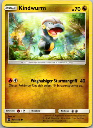 Kindwurm Exemplar 1,25 €