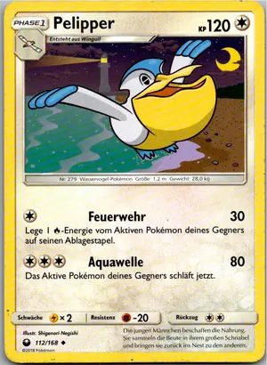 Pelipper Exemplar 1,25 €