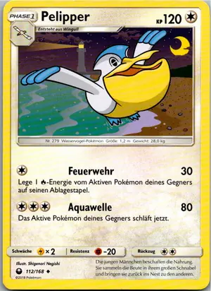 Pelipper Exemplar 1,25 €