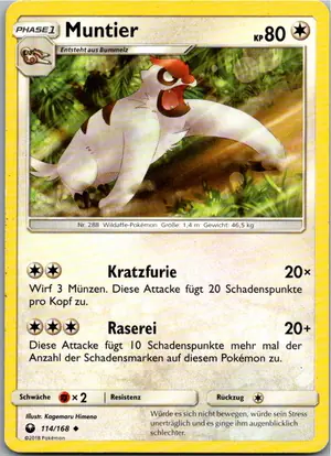 Muntier Exemplar 1,25 €