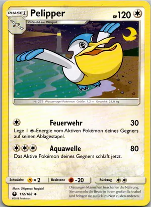 Pelipper Exemplar 1,25 €