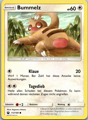 Bummelz Exemplar 1,25 €