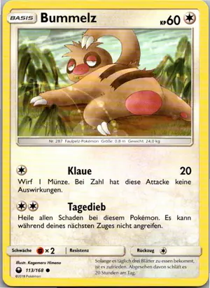 Bummelz Exemplar 1,25 €