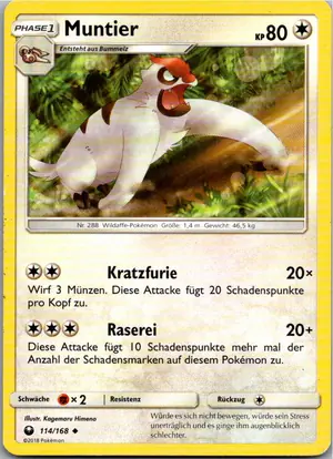 Muntier Exemplar 1,25 €