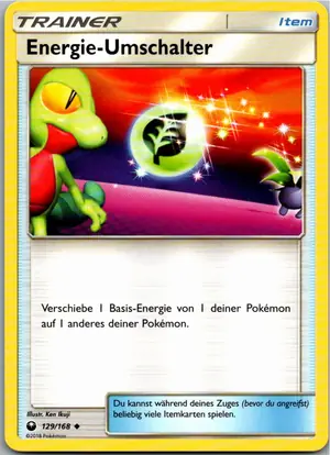 Energie-Umschalter Exemplar 1,25 €