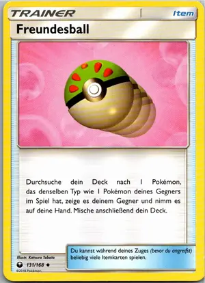 Pokémon-Karte Freundesball 131/168 Sturm Am Firmament