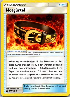 Notgürtel Exemplar 1,25 €