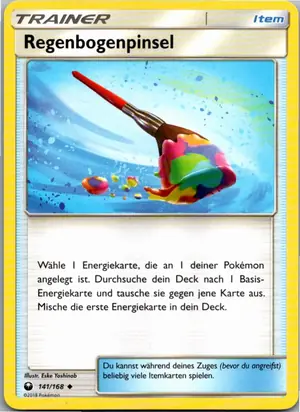 Regenbogenpinsel Exemplar 1,25 €