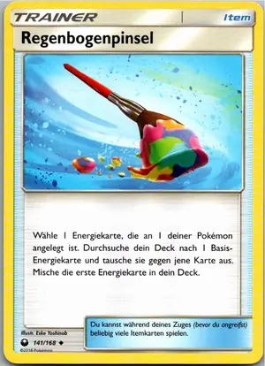 Regenbogenpinsel Exemplar 1,25 €