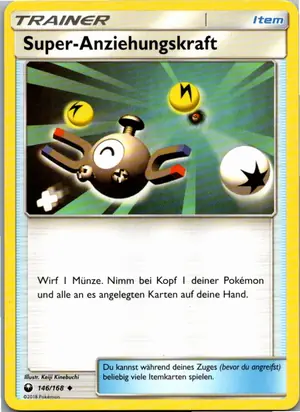 Pokémon-Karte Super-Anziehungskraft 146/168 Sturm Am Firmament
