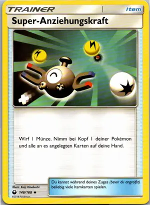 Super-Anziehungskraft Exemplar 1,25 €